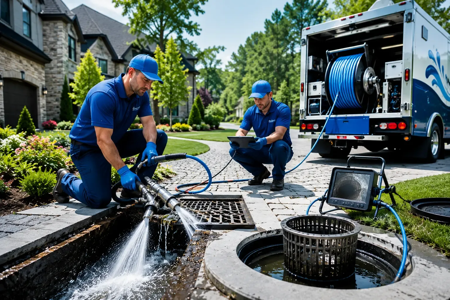 Local outdoor drain cleaning professionals in Cobalt, CT
